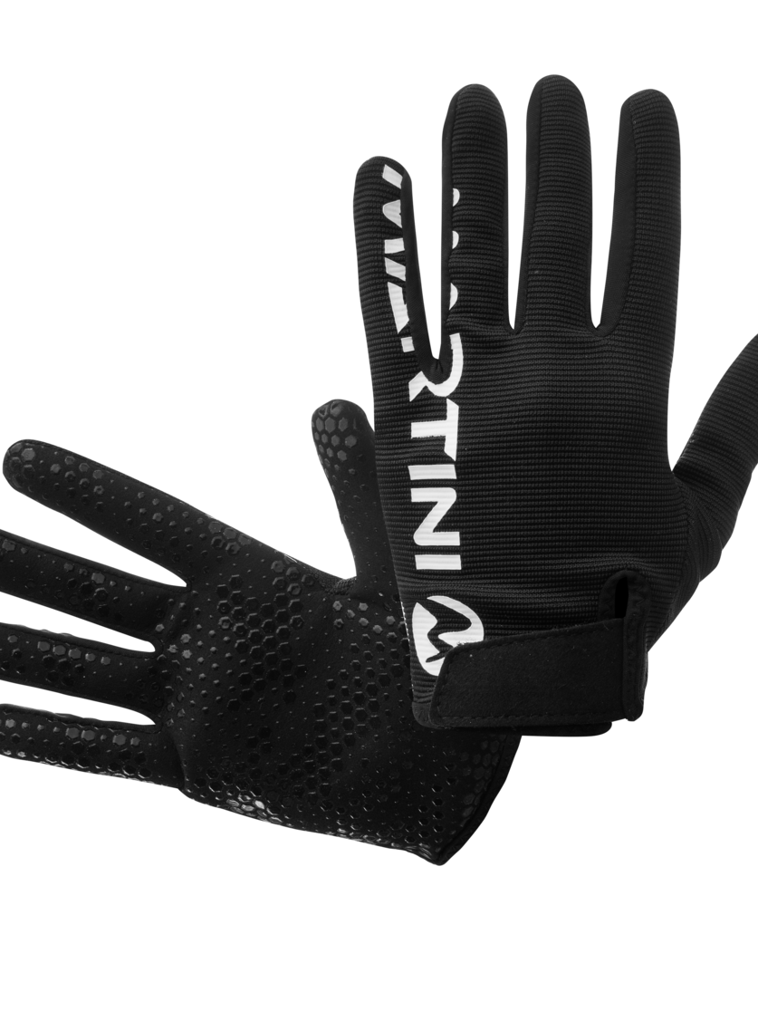 Martini Sportswear - RIDER - Gloves & mittens in black - front view - Unisex