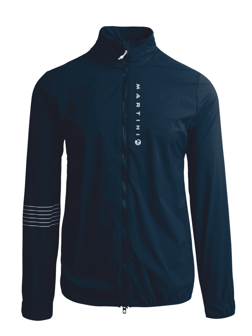 Martini Sportswear - LARICE - Windbreaker jackets in true navy - front view - Men