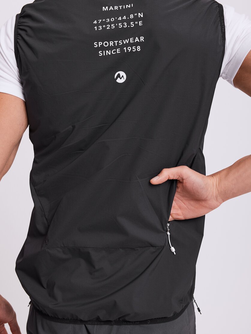 Martini Sportswear - BELLINO - Gilet in black - Dettaglio 2 - Uomo