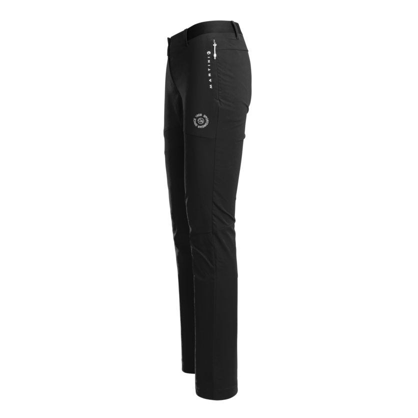 Martini Sportswear - FINALE "L" - Pantaloni lunghi a taglio lungo in black - vista laterale - Donna