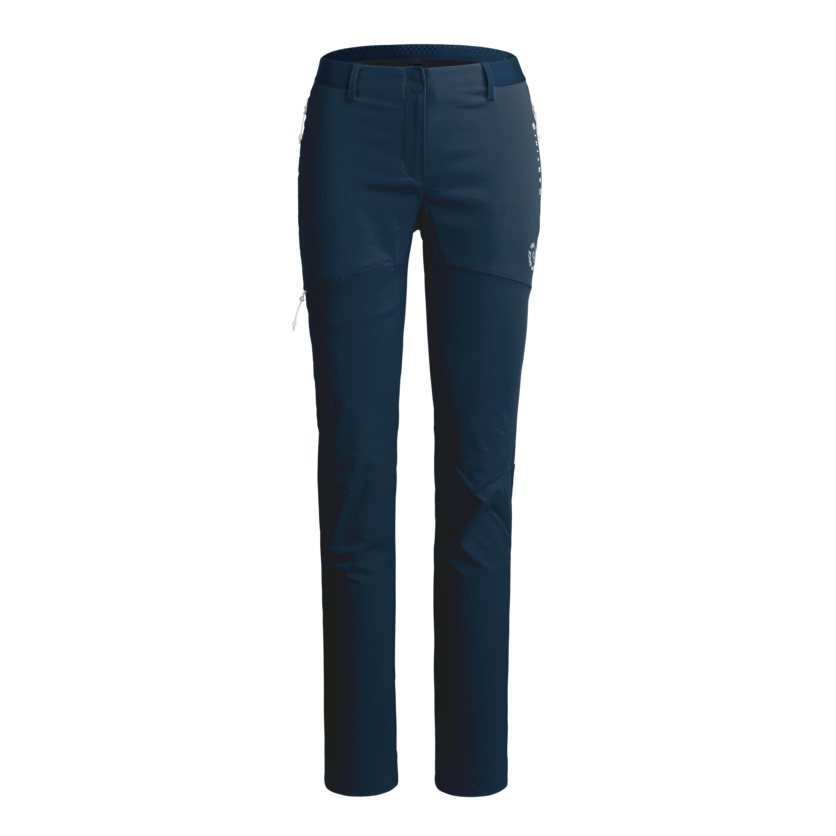 Martini Sportswear - FINALE "L" - Pantaloni lunghi a taglio lungo in true navy - vista frontale - Donna