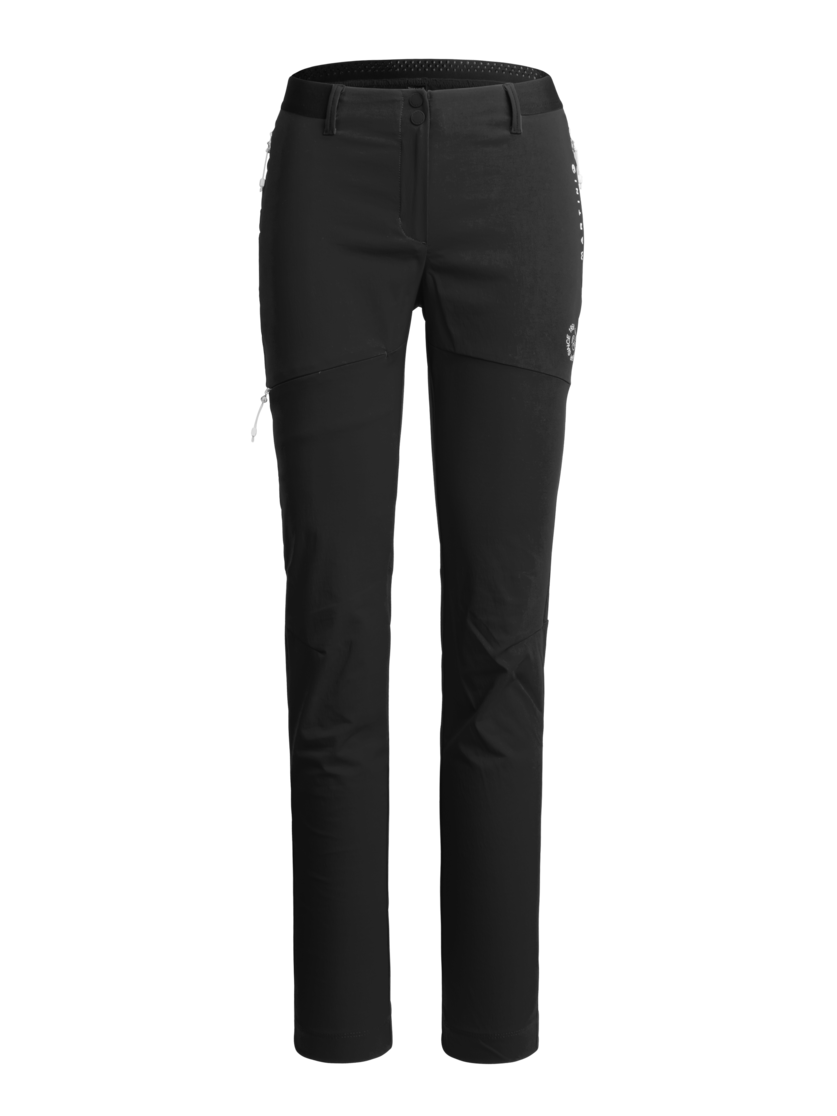 Martini Sportswear - FINALE "K" - Pantaloni lunghi a taglio corto in black - vista frontale - Donna