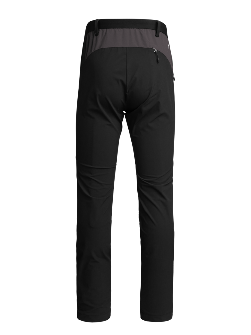 Martini Sportswear - BERNINA "K" - Pantaloni lunghi a taglio corto in black-carbon - vista posteriore - Uomo