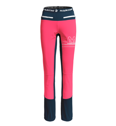 Martini Sportswear - TOUR PLUS - Pants in Pink-Dark blue - front view - Women