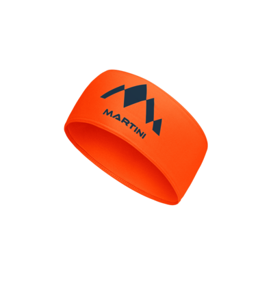 Martini Sportswear - ADVANCE_headband - Headbands in Orange - front view - Unisex