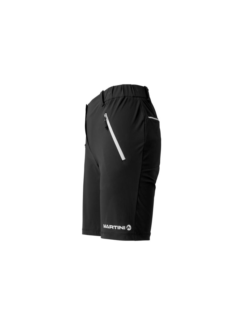 Martini Sportswear - VIA Shorts W - Shorts in black - vista laterale - Donna