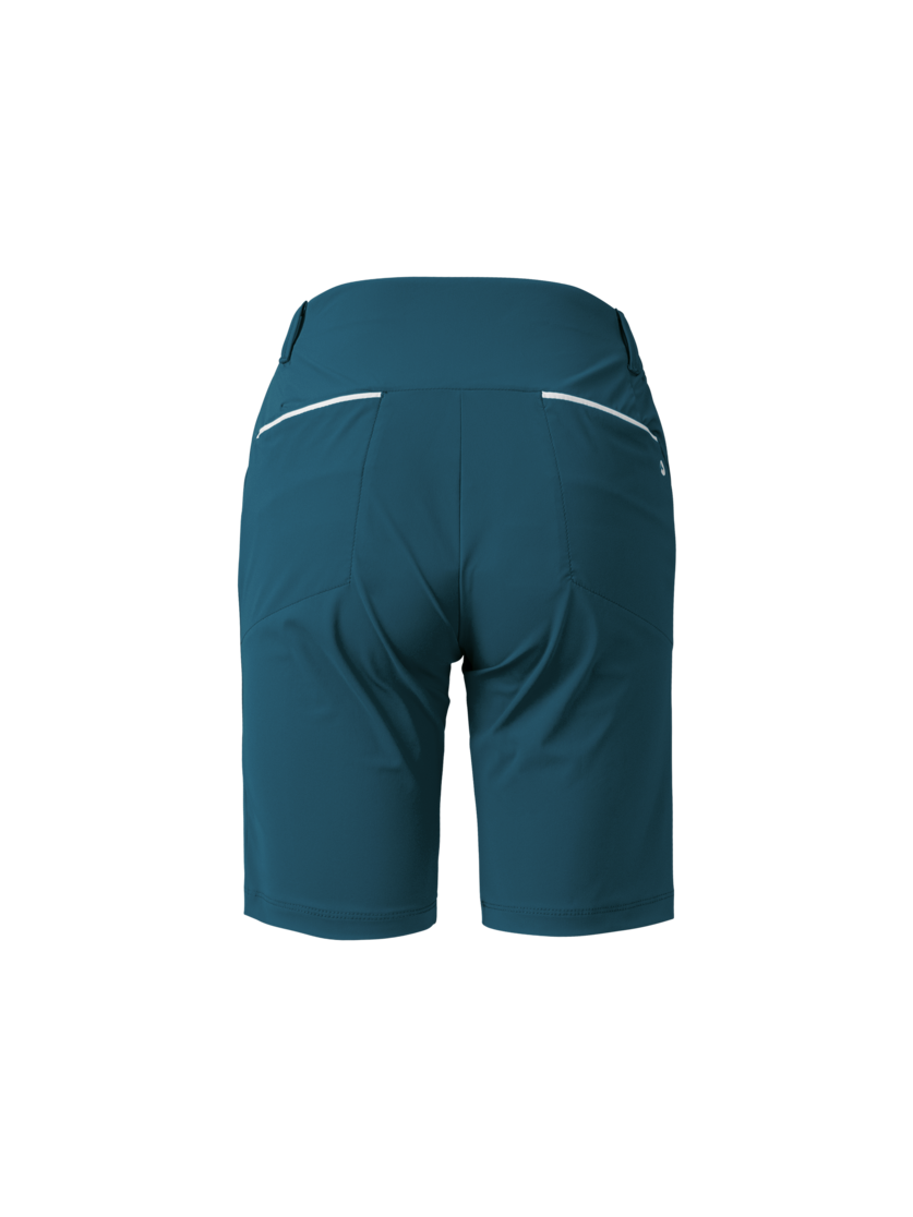 Martini Sportswear - VIA Shorts W - Kurze Hosen in poseidon - Rückansicht - Damen