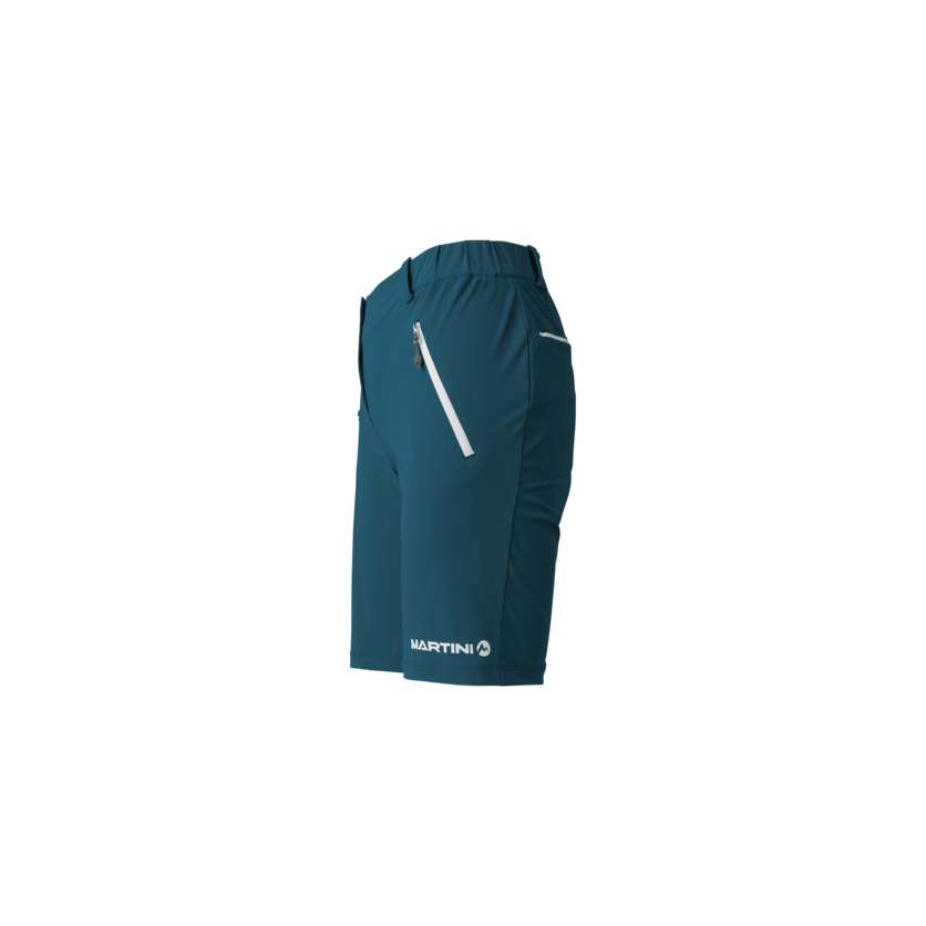 Martini Sportswear - VIA Shorts W - Shorts in poseidon - vista laterale - Donna