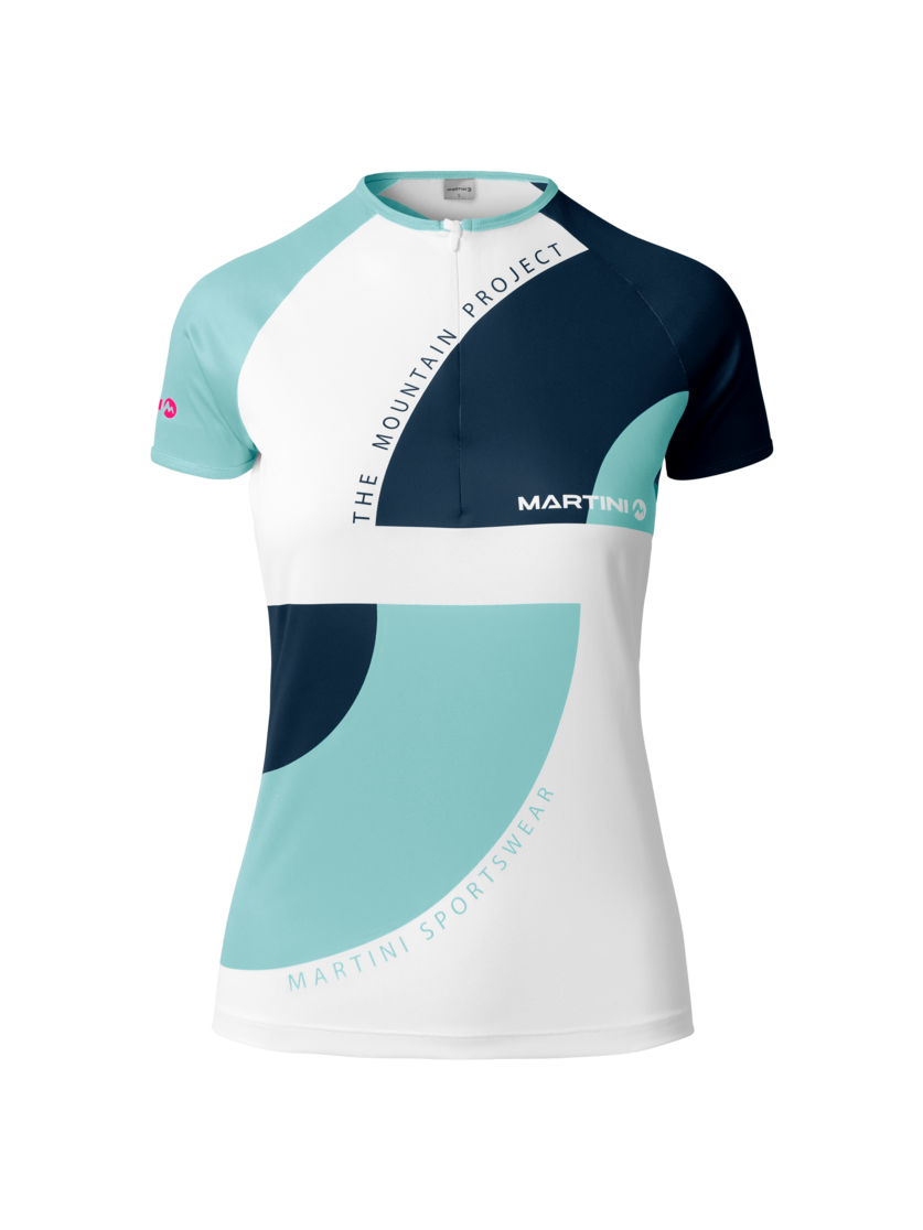 Martini Sportswear - SUNRISE Halfzip Shirt W - T-Shirts in skylight-true navy - Vorderansicht - Damen