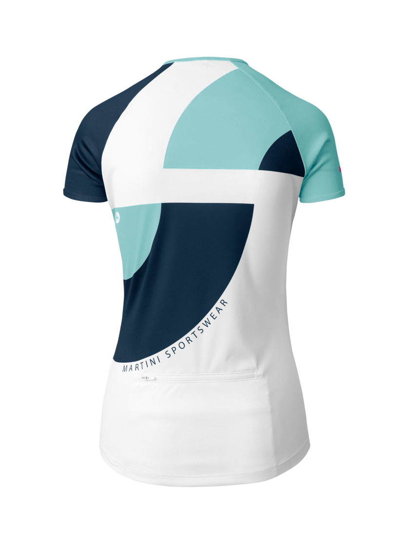Martini Sportswear - SUNRISE Halfzip Shirt W - T-Shirts in skylight-true navy - Rückansicht - Damen