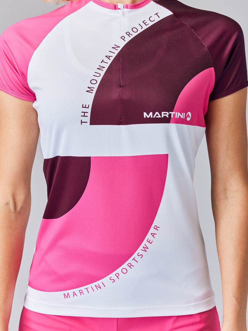 Martini Sportswear - SUNRISE Halfzip Shirt W - T-Shirts in solar-poseidon - Detail 3 - Damen