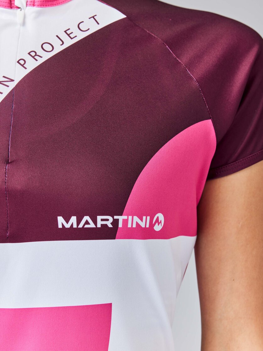 Martini Sportswear - SUNRISE Halfzip Shirt W - T-Shirts in solar-poseidon - Detail 4 - Damen