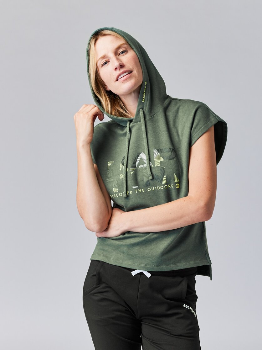 Martini Sportswear - SUNDOWNER Hoodie W - Hoodies in mosstone - Detail 1 - Damen