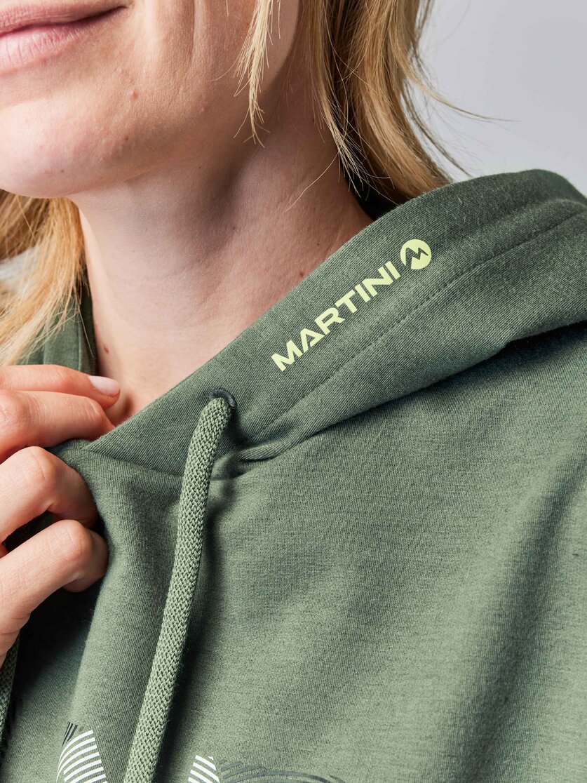Martini Sportswear - SUNDOWNER Hoodie W - Hoodies in mosstone - Detail 3 - Damen