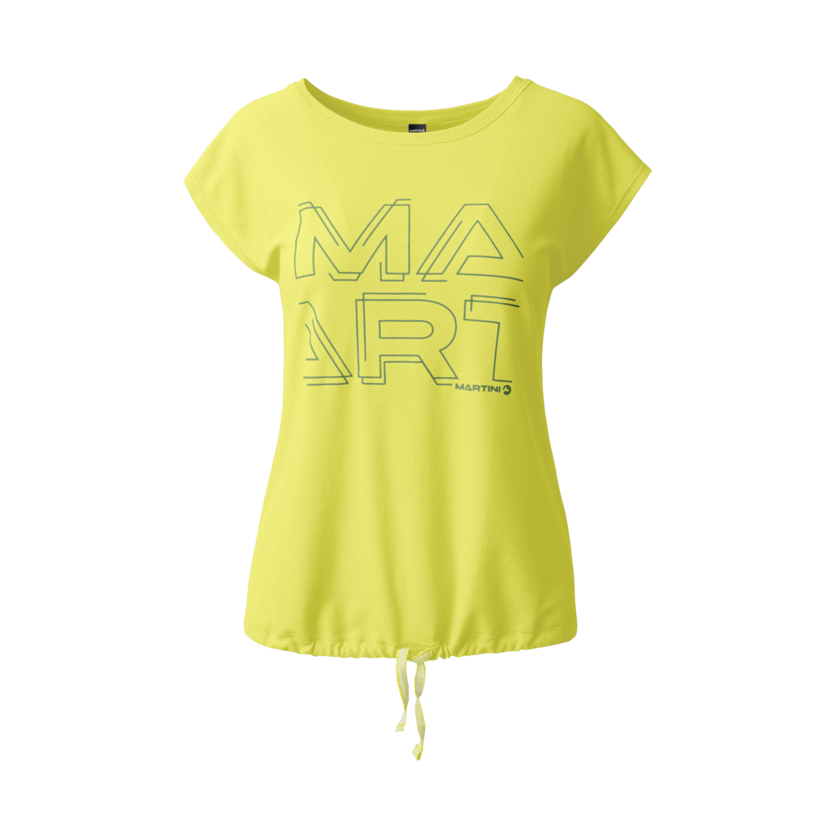 Martini Sportswear - FIRSTLIGHT Shirt Dynamic W - T-Shirts in lemon - Vorderansicht - Damen
