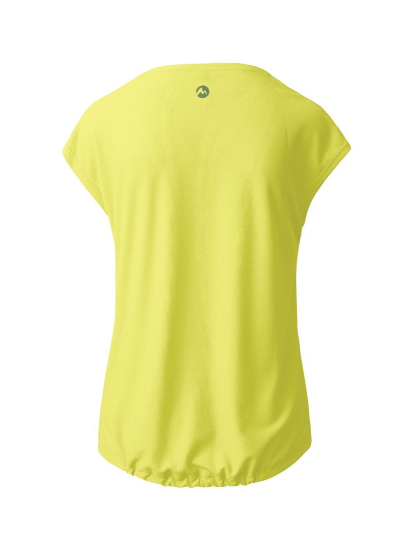 Martini Sportswear - FIRSTLIGHT Shirt Dynamic W - T-Shirts in lemon - rear view - Women
