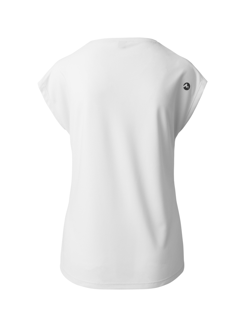 Martini Sportswear - FIRSTLIGHT Shirt Straight W - T-Shirts in white - rear view - Women