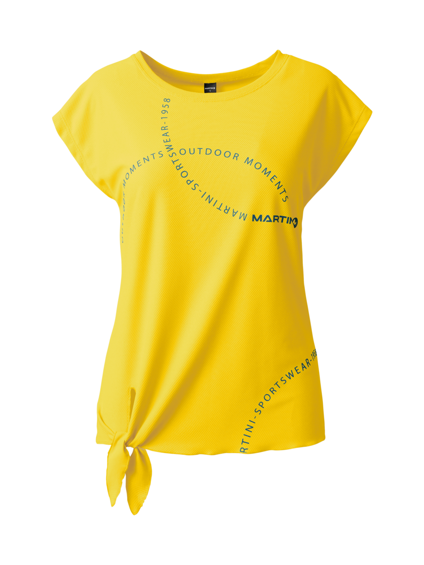 Martini Sportswear - FIRSTLIGHT Shirt Straight W - T-Shirts in solar - front view - Women