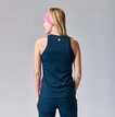 Martini Sportswear - ALPMATE Sleeveless Shirt Dynamic W - Tops in mosstone-tendril - rear view model - Women