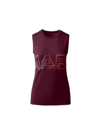 Martini Sportswear - FIRSTLIGHT Sleeveless Shirt Dynamic W - Tops in fairy tale - Vorderansicht - Damen