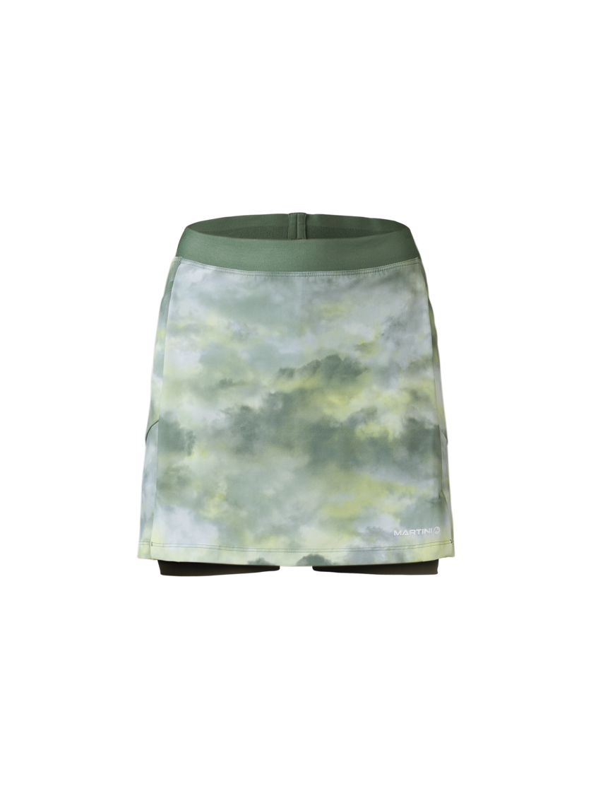Martini Sportswear - SUNRISE Skirt W - Röcke in mosstone-greenery - Vorderansicht - Damen