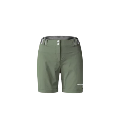 Martini Sportswear - HIGHVENTURE Shorts W - Kurze Hosen in mosstone - Vorderansicht - Damen