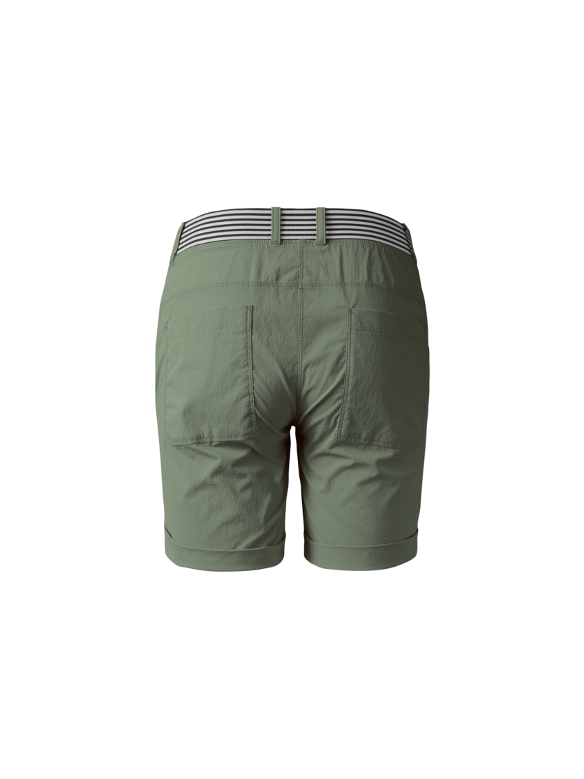 Martini Sportswear - HIGHVENTURE Shorts W - Shorts in mosstone - vista posteriore - Donna