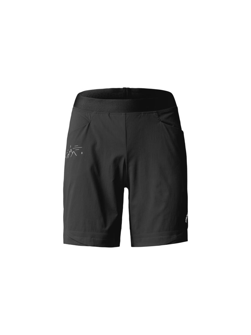 Martini Sportswear - ALPMATE Shorts Dynamic W - Kurze Hosen in black - Vorderansicht - Damen