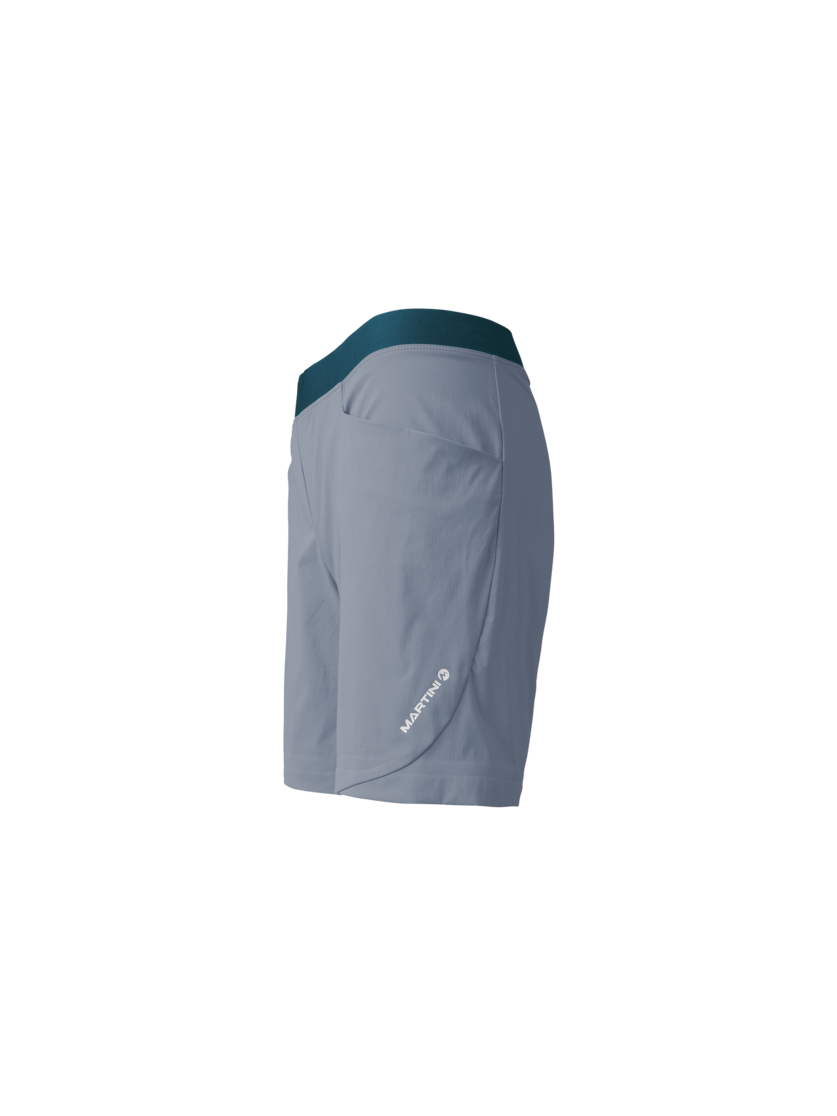 Martini Sportswear - ALPMATE Shorts Dynamic W - Shorts in moon - side view - Women