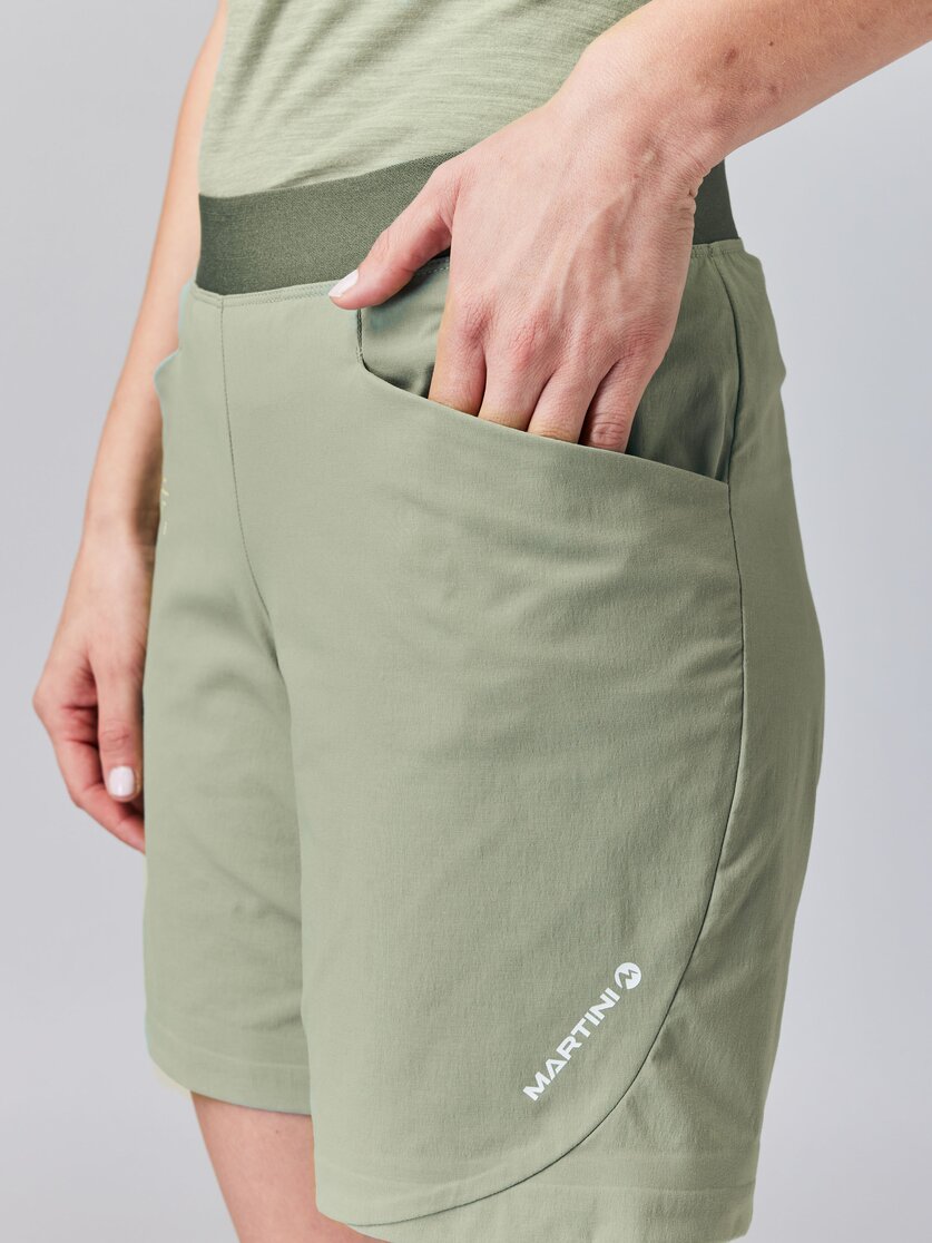 Martini Sportswear - ALPMATE Shorts Dynamic W - Shorts in tendril - Dettaglio 1 - Donna