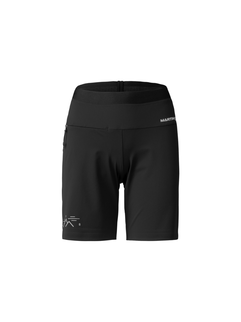 Martini Sportswear - TREKTECH Shorts W - Kurze Hosen in black - Vorderansicht - Damen
