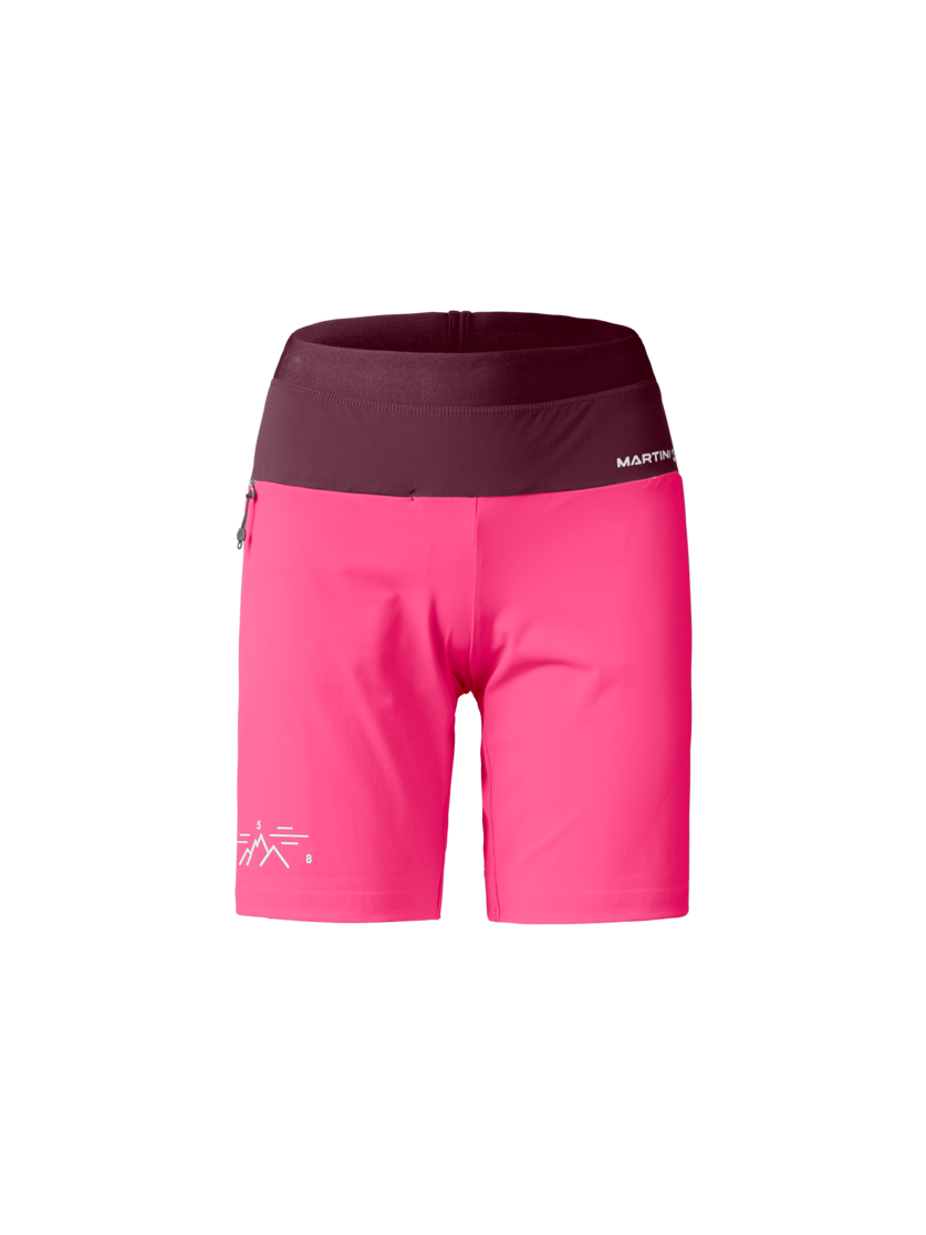 Martini Sportswear - TREKTECH Shorts W - Shorts in blush-fairy tale - vista frontale - Donna