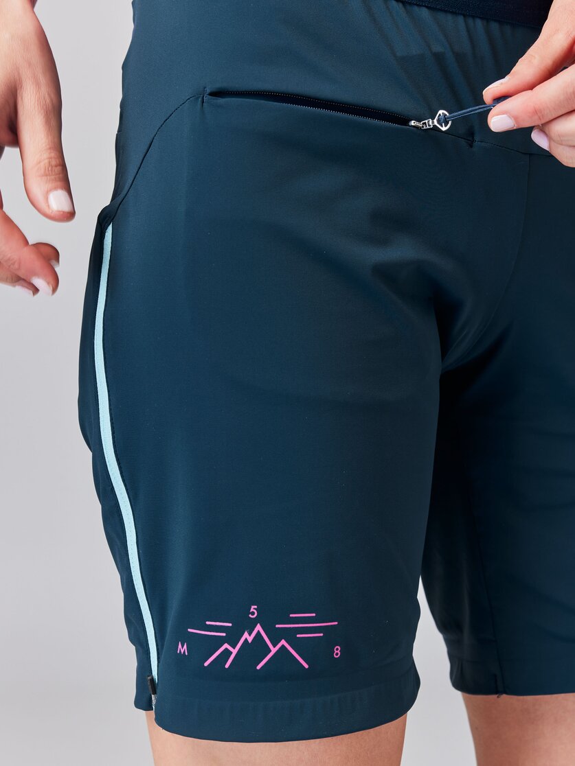 Martini Sportswear - TREKTECH Shorts W - Kurze Hosen in tendril-mosstone - Detail 2 - Damen