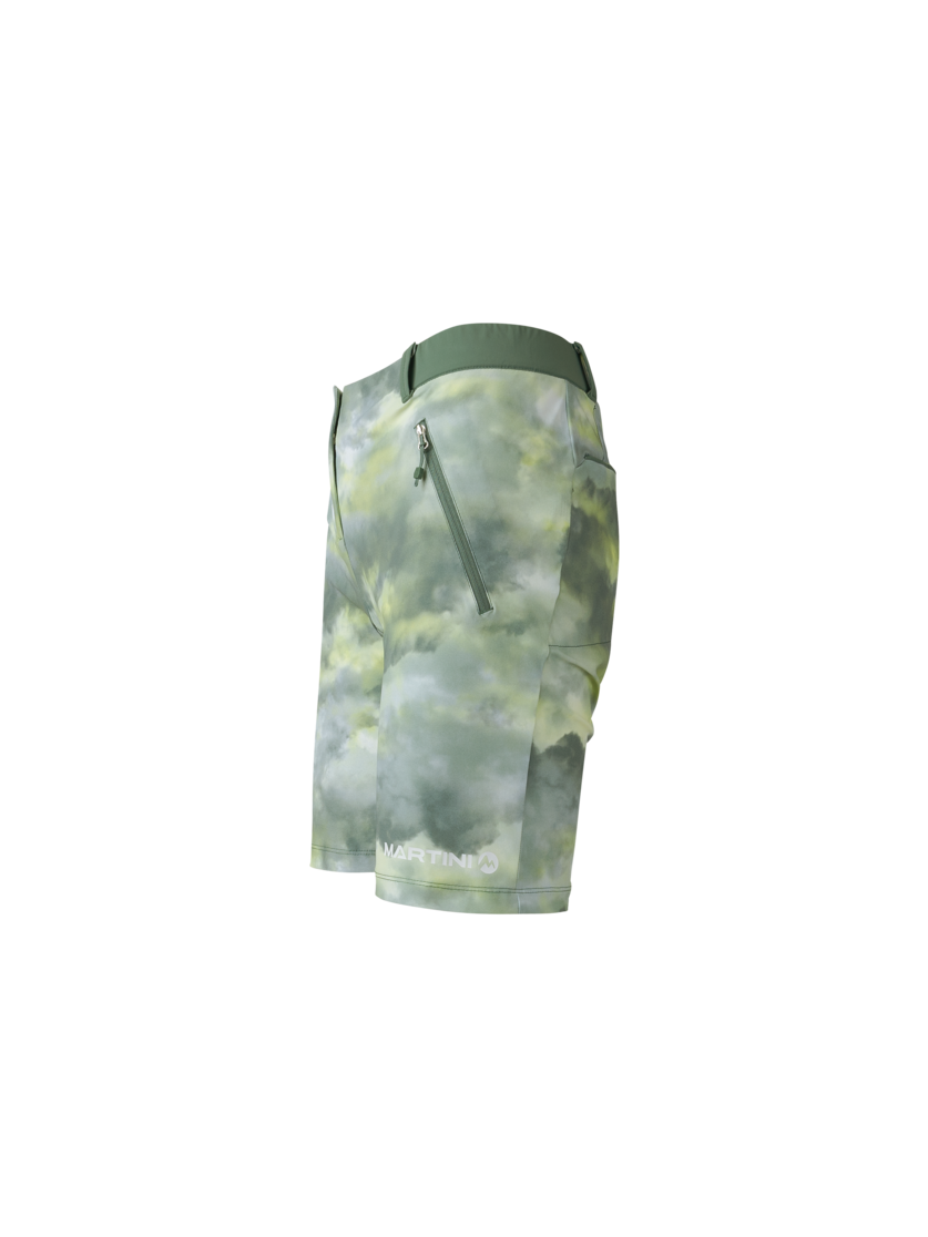 Martini Sportswear - SUNRISE Shorts W - Shorts in mosstone-greenery - vista laterale - Donna