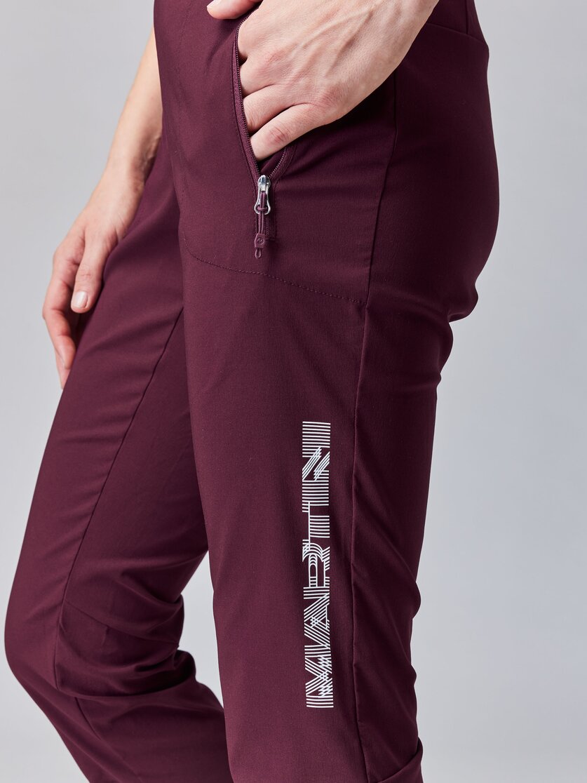 Martini Sportswear - HILLCLIMB Pants W - Long pants in mosstone - Detail 1 - Women