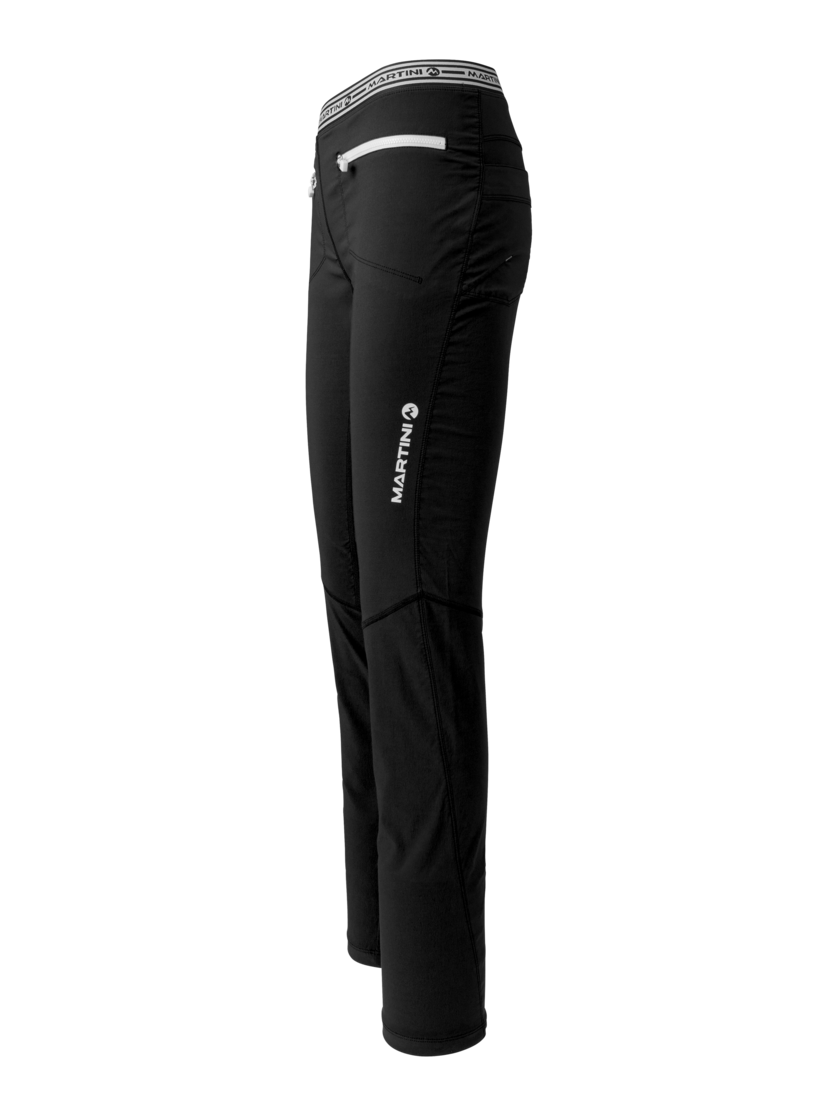 Martini Sportswear - VIA Pants W - Pantaloni lunghi in black - vista laterale - Donna