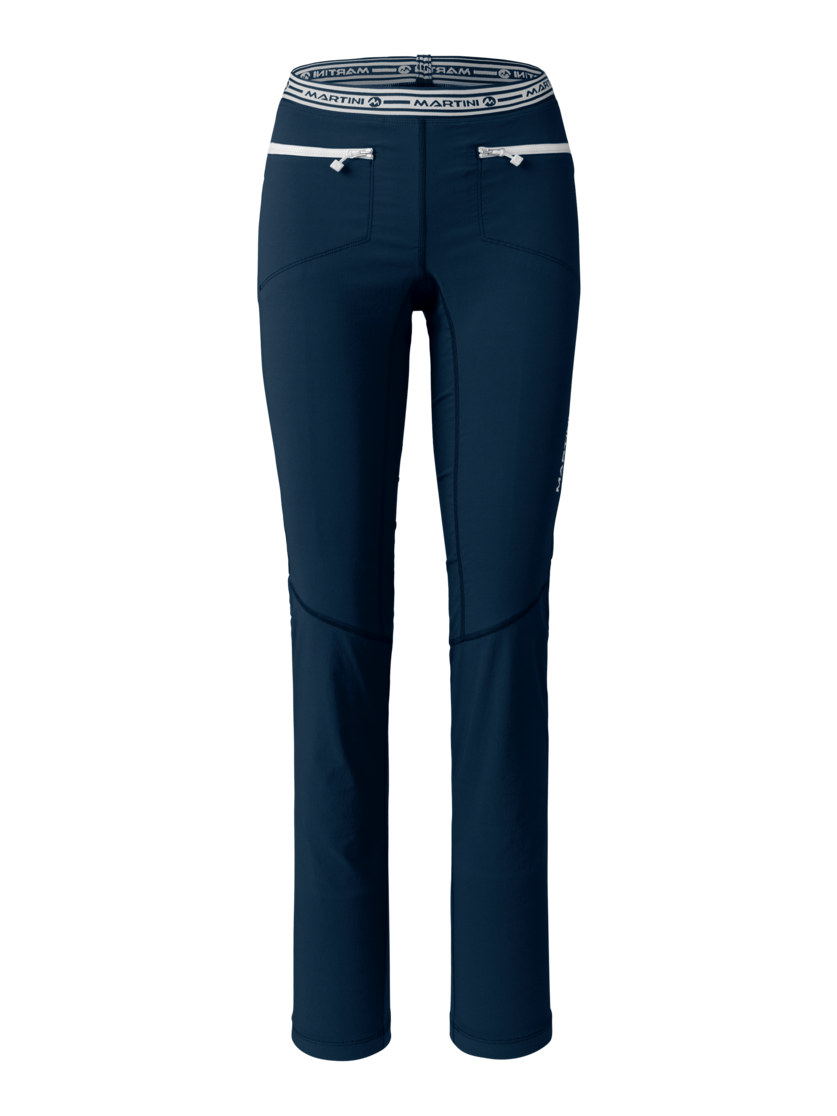 Martini Sportswear - VIA Pants W - Long pants in true navy - front view - Women