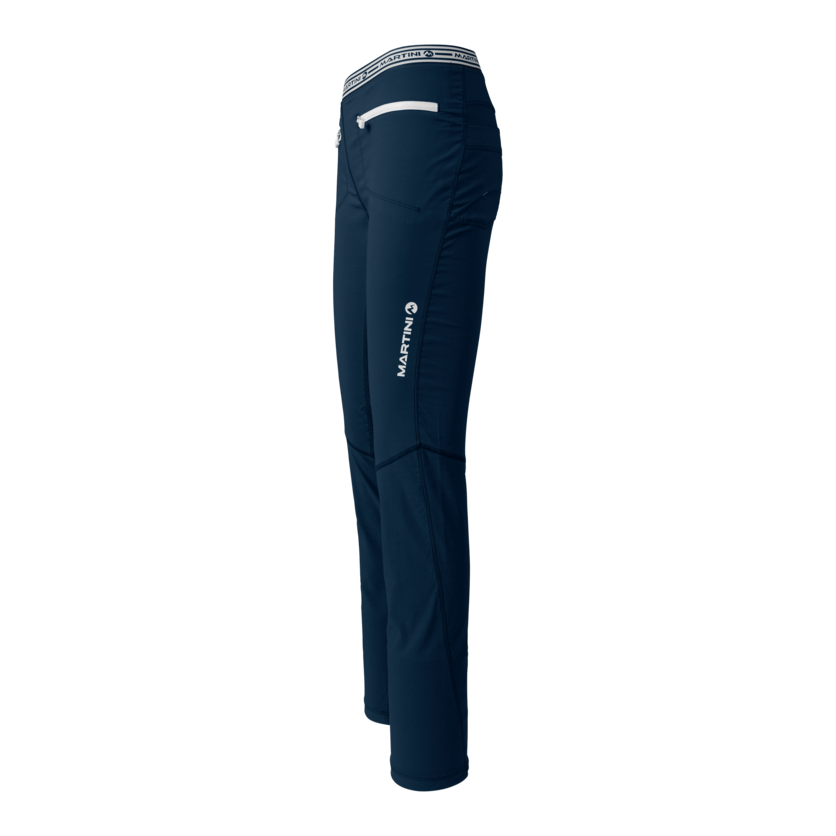 Martini Sportswear - VIA Pants W - Pantaloni lunghi in true navy - vista laterale - Donna