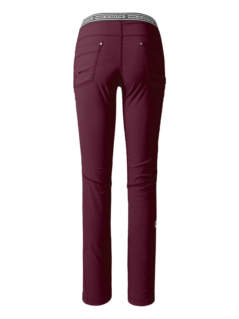 Martini Sportswear - VIA Pants W - Long pants in fairy tale - rear view - Women