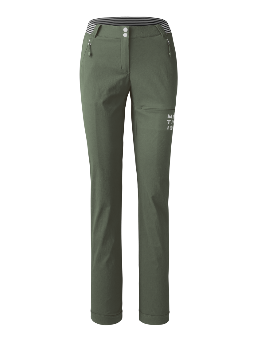 Martini Sportswear - HIGHVENTURE Pants W - Lange Hosen in mosstone - Vorderansicht - Damen