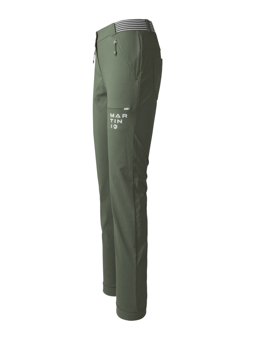 Martini Sportswear - HIGHVENTURE Pants W - Lange Hosen in mosstone - Seitenansicht - Damen