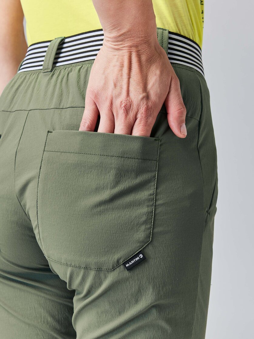 Martini Sportswear - HIGHVENTURE Pants W - Lange Hosen in mosstone - Detail 1 - Damen