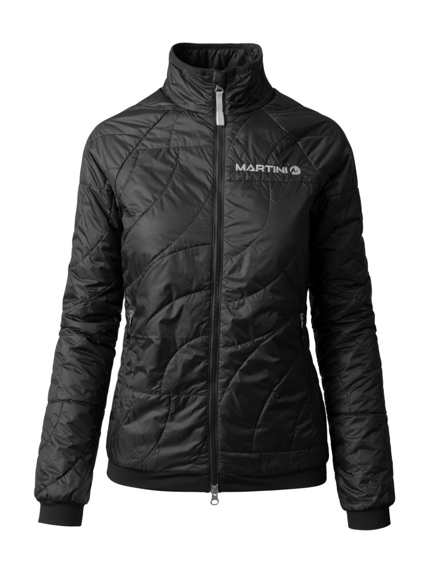 Martini Sportswear - ALPMATE Padded Jacket G-Loft® W - Primaloft & Gloft Jacken in black - Vorderansicht - Damen
