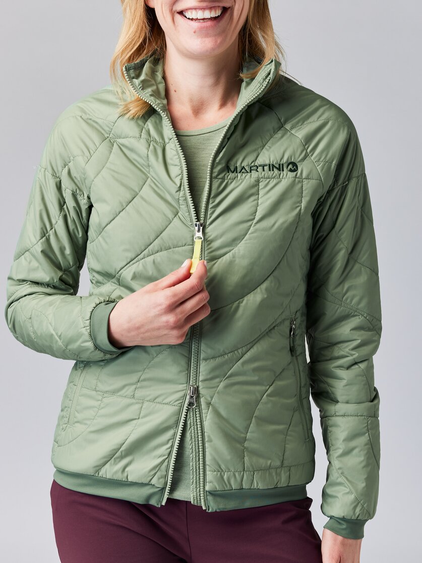 Martini Sportswear - ALPMATE Padded Jacket G-Loft® W - Primaloft & Gloft Jackets in tendril - Detail 1 - Women