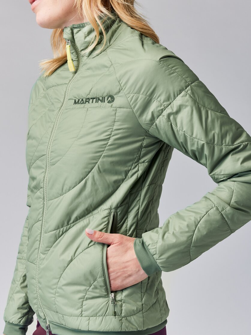 Martini Sportswear - ALPMATE Padded Jacket G-Loft® W - Primaloft & Gloft Jackets in tendril - Detail 2 - Women