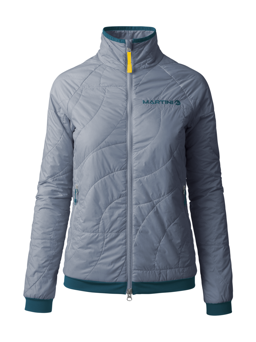 Martini Sportswear - ALPMATE Padded Jacket G-Loft® W - Giacche Primaloft e Gloft in moon - vista frontale - Donna