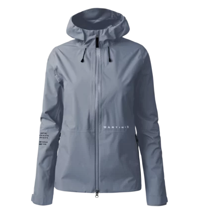 Martini Sportswear - TREKTECH 2.5L Jacket W - Giacche Hardshell in moon - vista frontale - Donna