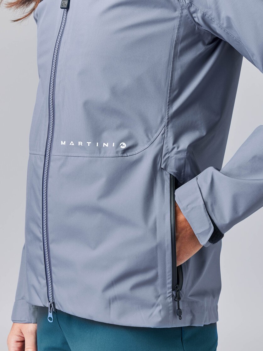 Martini Sportswear - TREKTECH 2.5L Jacket W - Hardshell jackets in moon - Detail 2 - Women