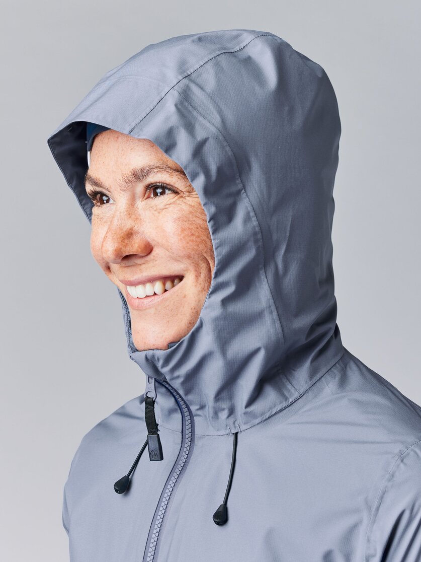 Martini Sportswear - TREKTECH 2.5L Jacket W - Hardshell jackets in moon - Detail 5 - Women