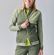 Martini Sportswear - HIGHVENTURE Midlayer Jacket W - Pile in mosstone-tendril - Dettaglio 1 - Donna